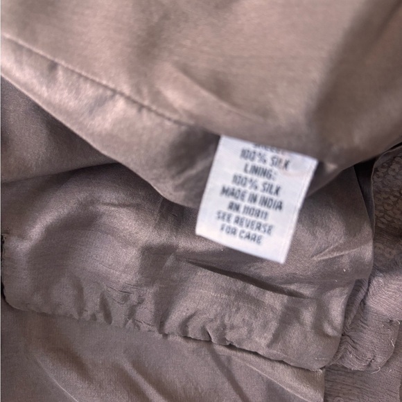 Light brown dull sequin blazer - Picture 7 of 8